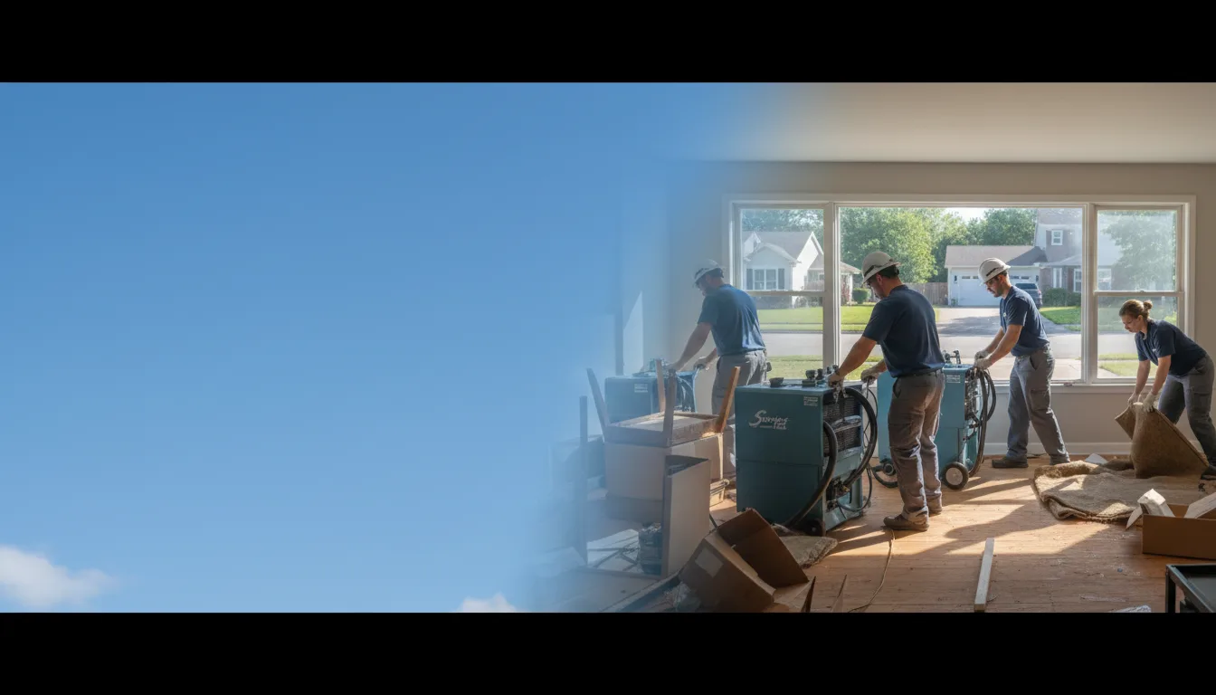 Flood Restoration in Henderson, TX near me